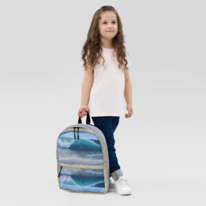 Wave of Comfort Pastel Painting Backpack